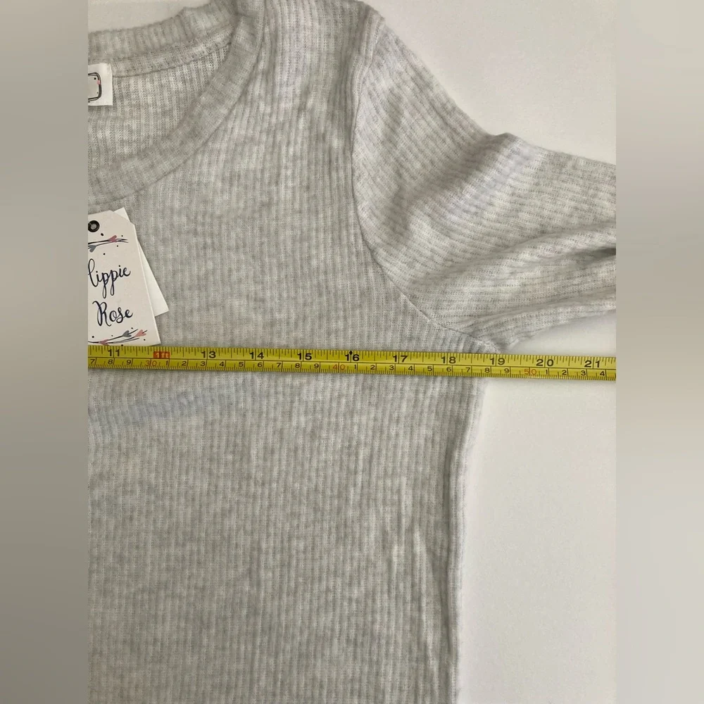 Hippie Rose | NWT Women’s Henley Soft Ribbed Long Sleeve Top